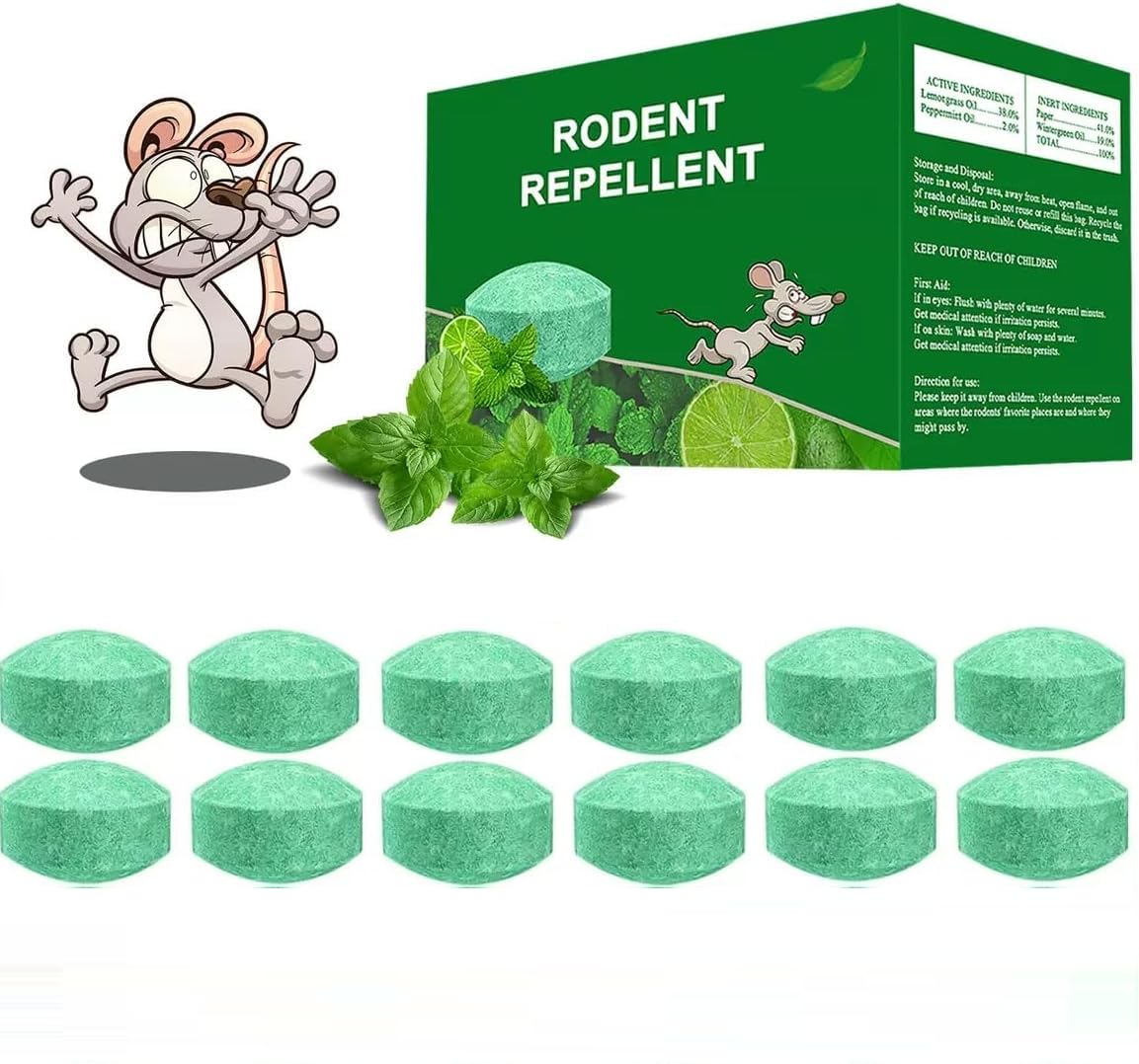 Rat & Mouse Repellent Balls, Rat Trap, Mouse Trap to Keep Rodents Out of Car, Rats Controller Pill for Indoor-Outdoor, Rodent Control, Protect Wires in Car, Bike & Truck Engine (Pack of 10)-image-13