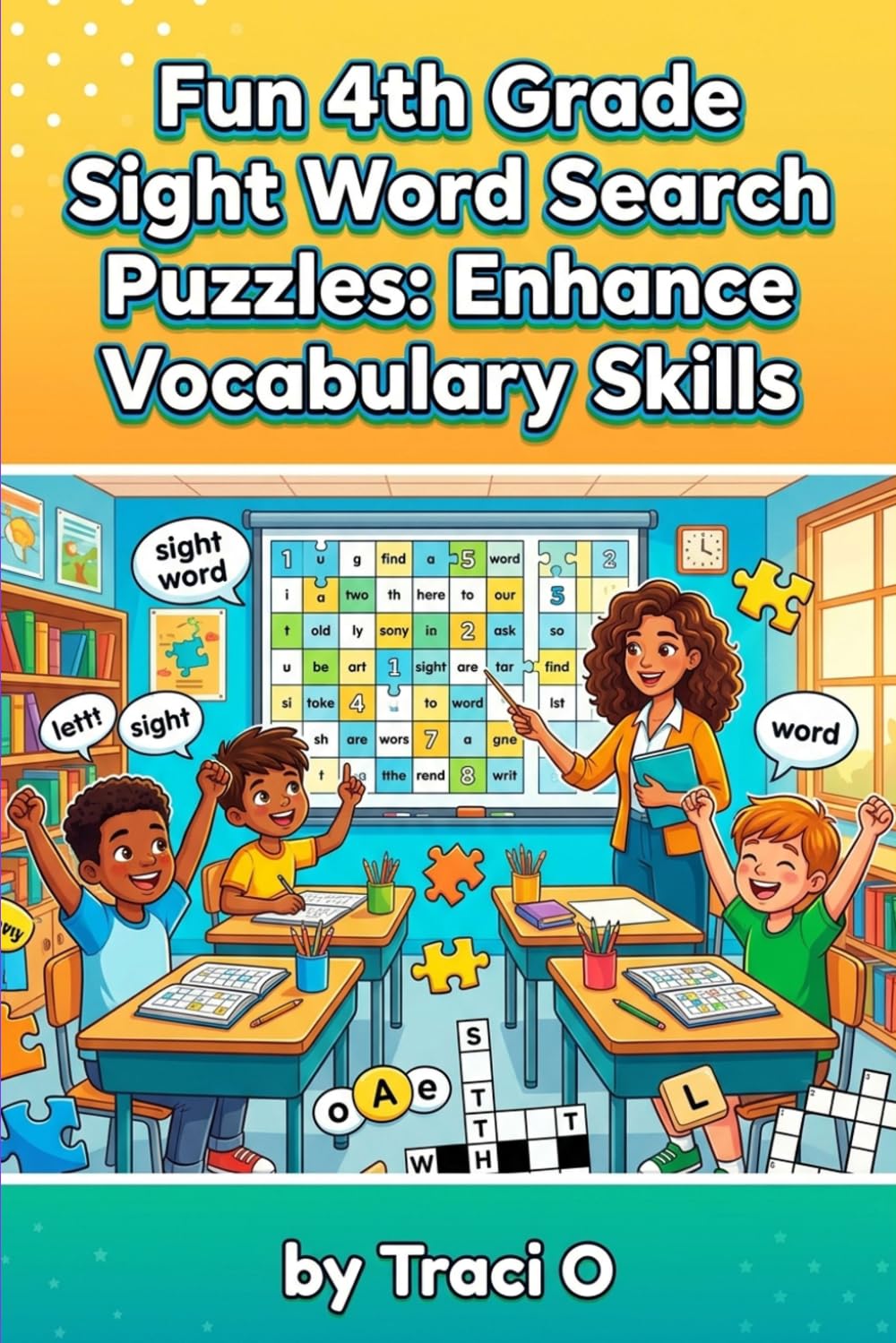 4th grade Sight Word - Search Puzzles Part 1 (Sight Words for K-5)