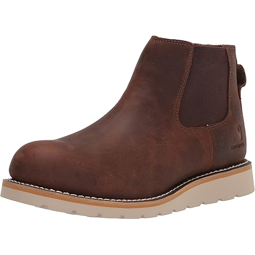 Carhartt Men's Wedge 5" Chelsea Pull-on Soft Toe Fw5033-m Boot