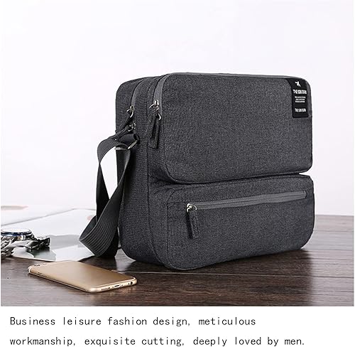 Miniatura 3 de Bolso de hombro para mujeres y hombres bolsa de hombro y mensajero para laptop bolsos de viaje con múltiples bolsillos bolsa de trabajo