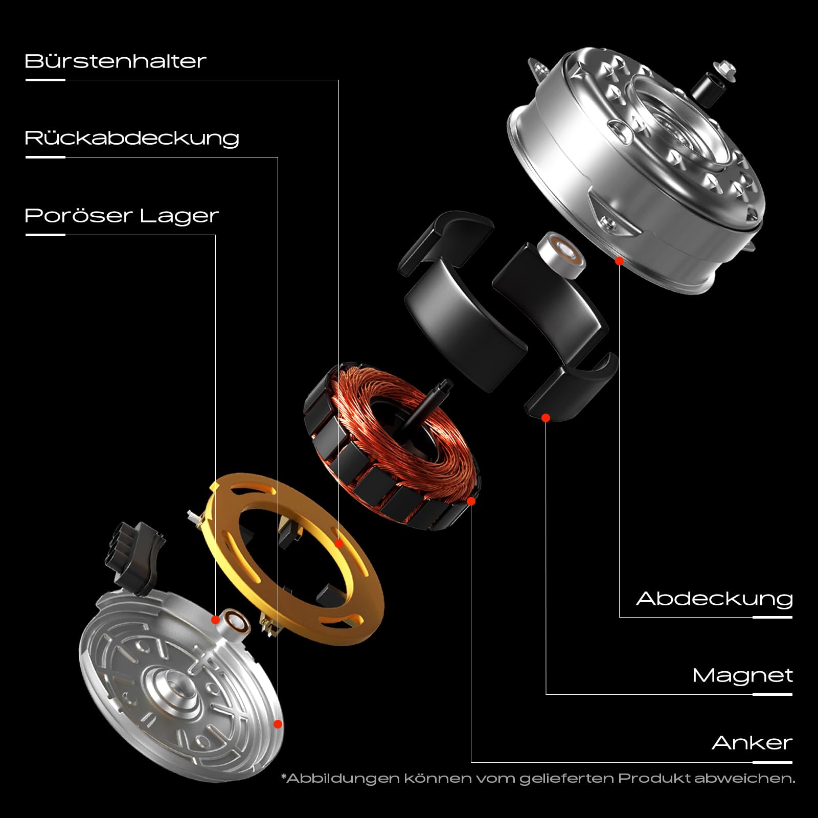 Frankberg Ventilador ventilador del radiador refrigeración del motor | 163630Y040; Compatible con: Yaris Box/Hatchback P13, Yaris/Vios Sedán P15, Yaris P13, Yaris R/IA DL2S, Yaris P15