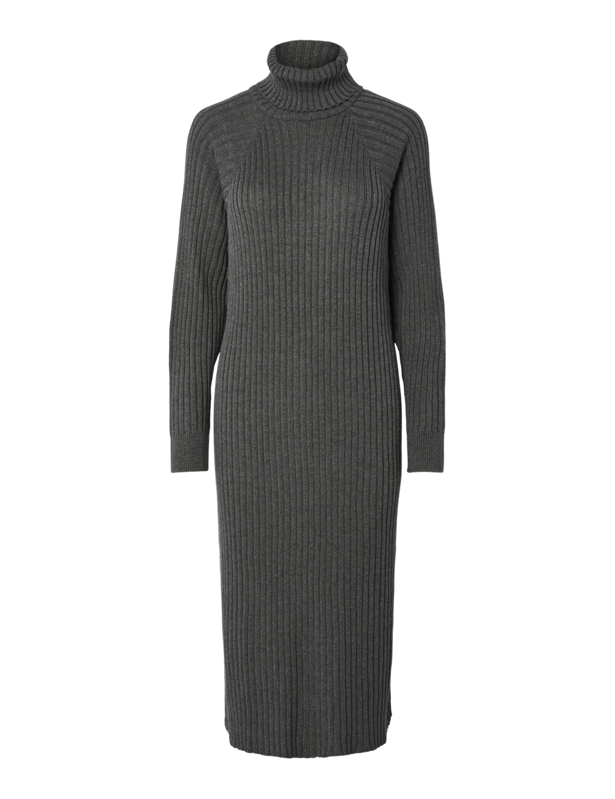 YAS Women's Mavi Knit Midi Rollneck Dress S. Noos