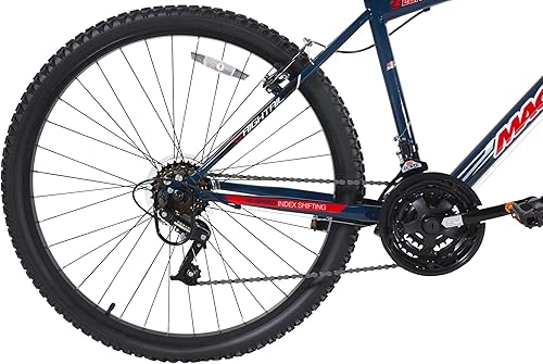 Miniatura 7 de Bicicleta de montaña Magna Front Shock de Dynacraft para niños niñas y adultos Ruedas de 24 y 26 pulgadas con palanca de cambios de 18 velocidades y