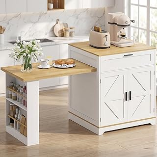 ANCTOR Kitchen Islands with Seating, 67.7