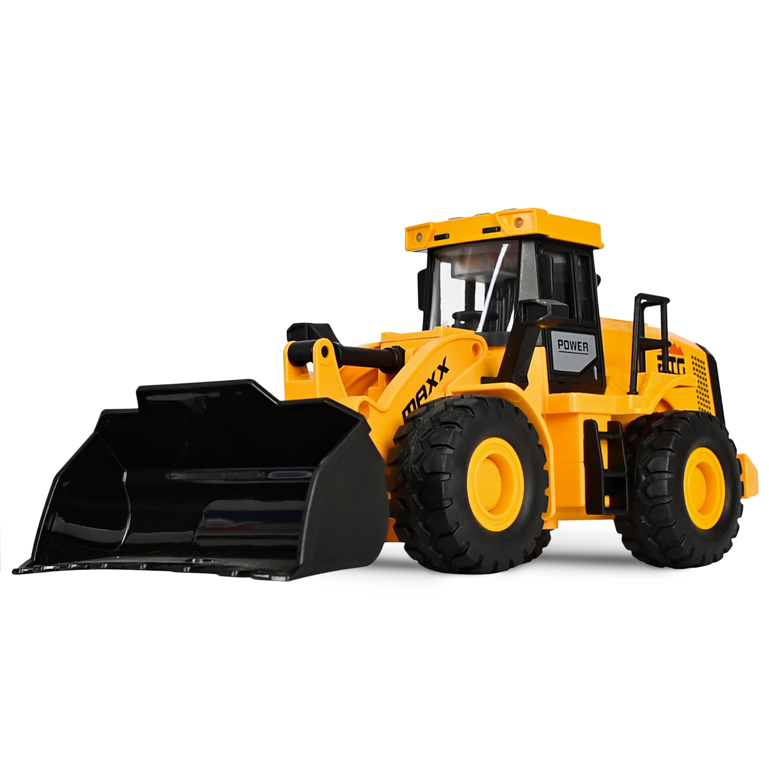 Front Loader Deluxe Large Construction Truck Lights and Sound Vehicle, Sturdy Plastic
