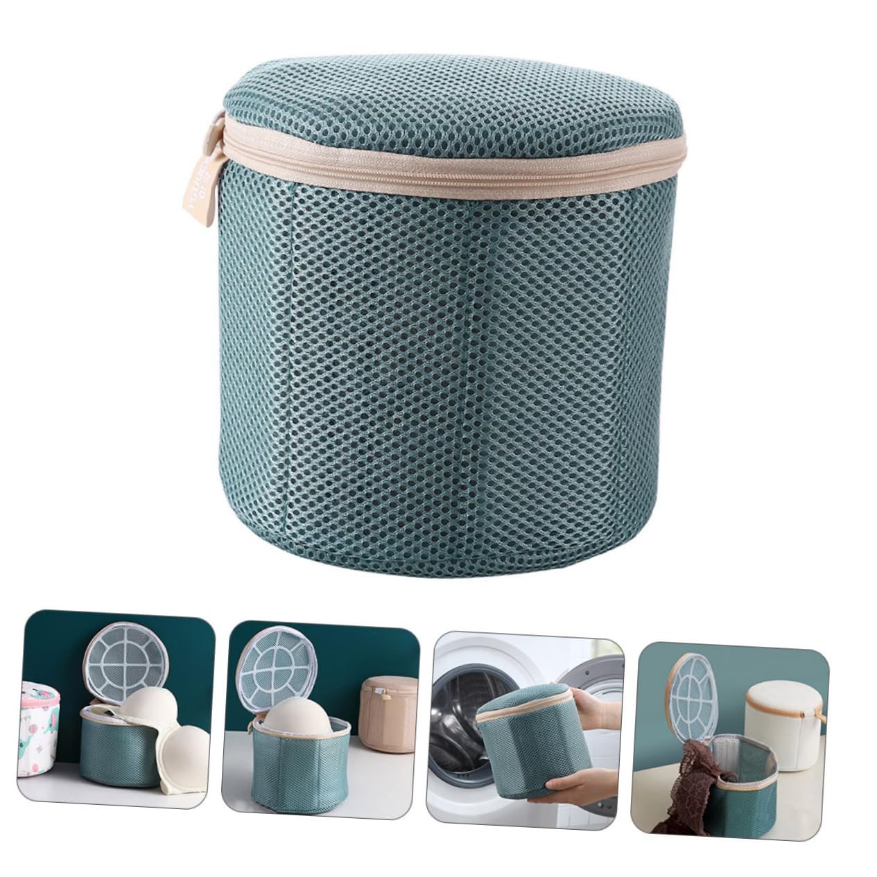 Cabilock 2piezas Bolsa De Lavandería De Para Sujetadores y Ropa Interior Funda Protectora Para Lavadora y Secadora Bolsa Reutilizable De Material Resistente y Transpirable Degradado