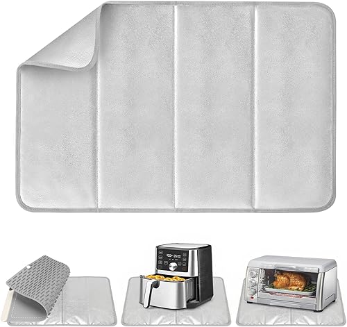 FYY Tapete resistente al calor para alfombrillas de calentamiento de alimentos, mesas de 23 x 15.4 pulgadas protegidas, hasta un 50% de bloqueo de