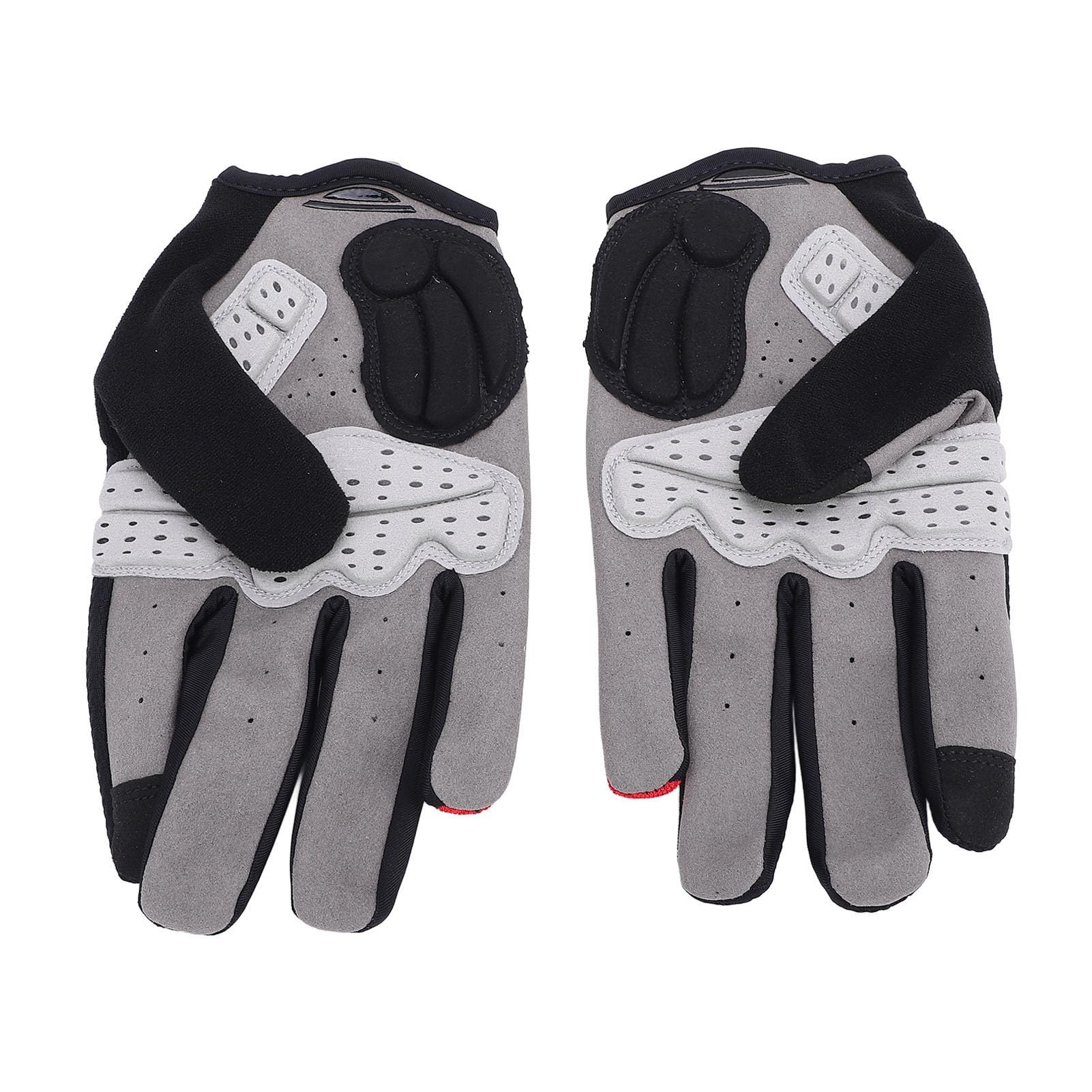 Guantes de Ciclismo de Dedo Completo, Antideslizantes y con absorción de Impactos, Ligeros y Aptos para Pantallas táctiles, con Puntas de los Dedos conductoras, para Hombres y