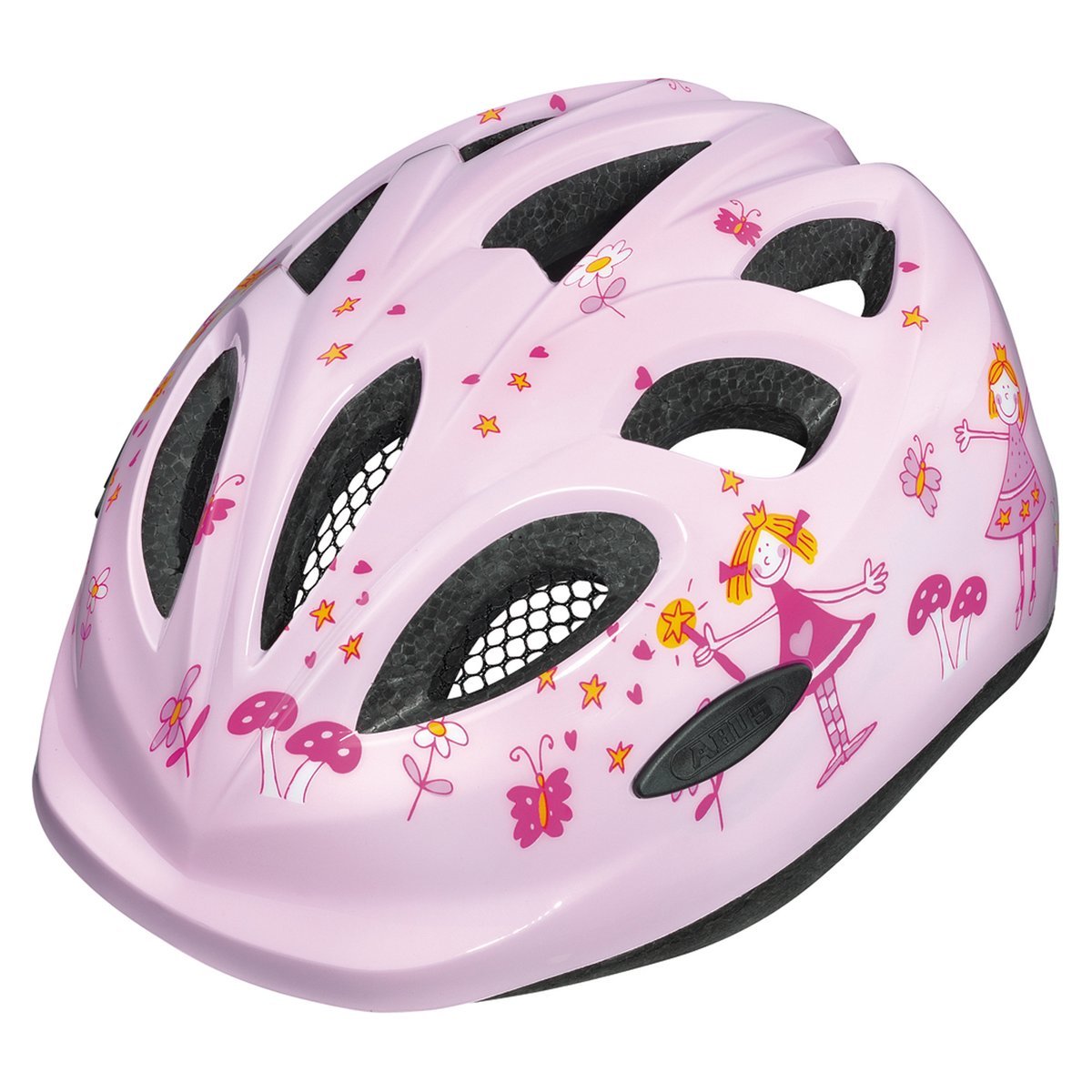 ABUS Kinder Fahrradhelm Smiley, Princess, 50-55 cm Sport & Freizeit