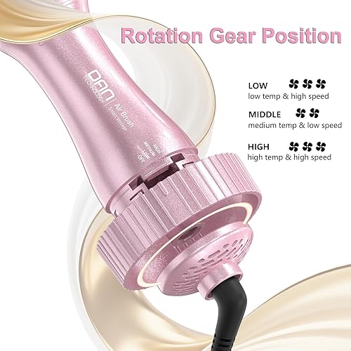 Miniatura 3 de Cepillo secador de pelo pequeño DAN