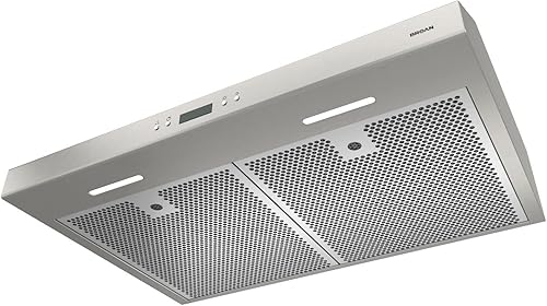 Miniatura 5 de Broan-NuTone Glacier Campana extractora convertible de 4 vías para debajo del gabinete de 30 pulgadas con ventilador de escape de 3 velocidades y