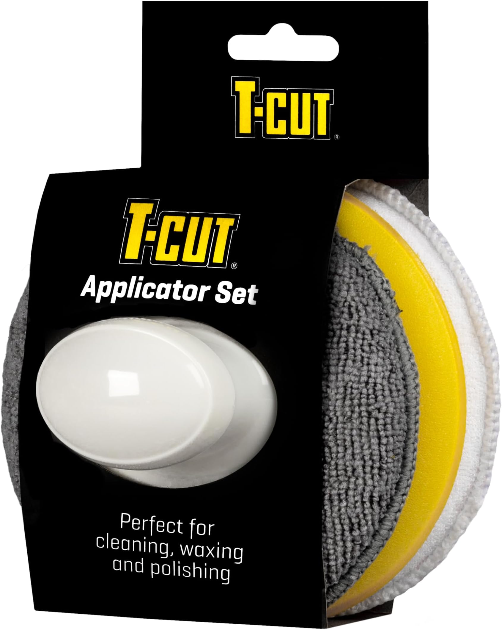 T-Cut Wax Applicator Set with Handle, Color May Vary