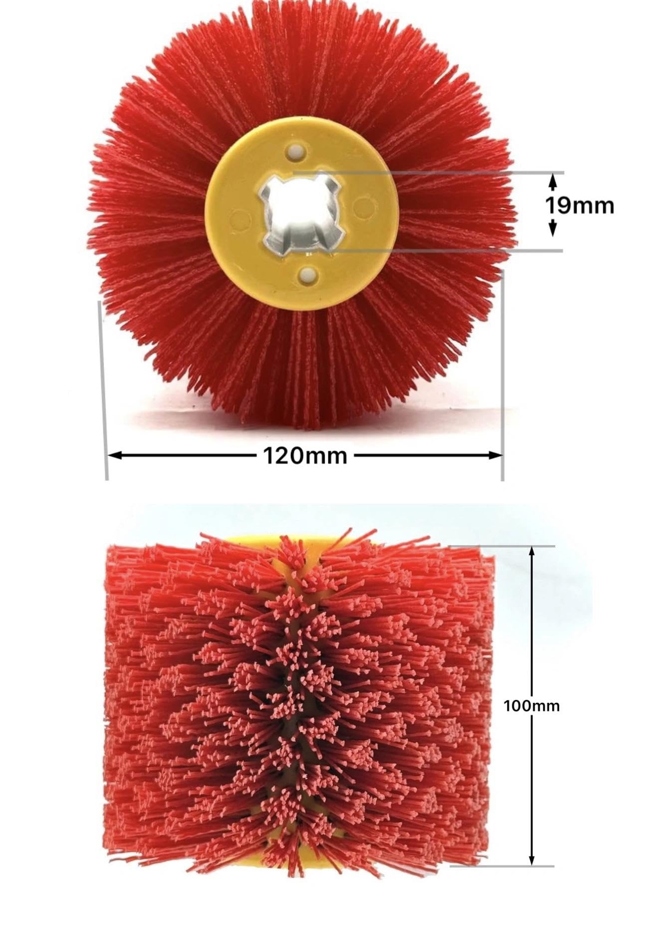 CALANDIS Abrasive Wire Drawing Wheel Burnishing Drum For Wooden - View #8