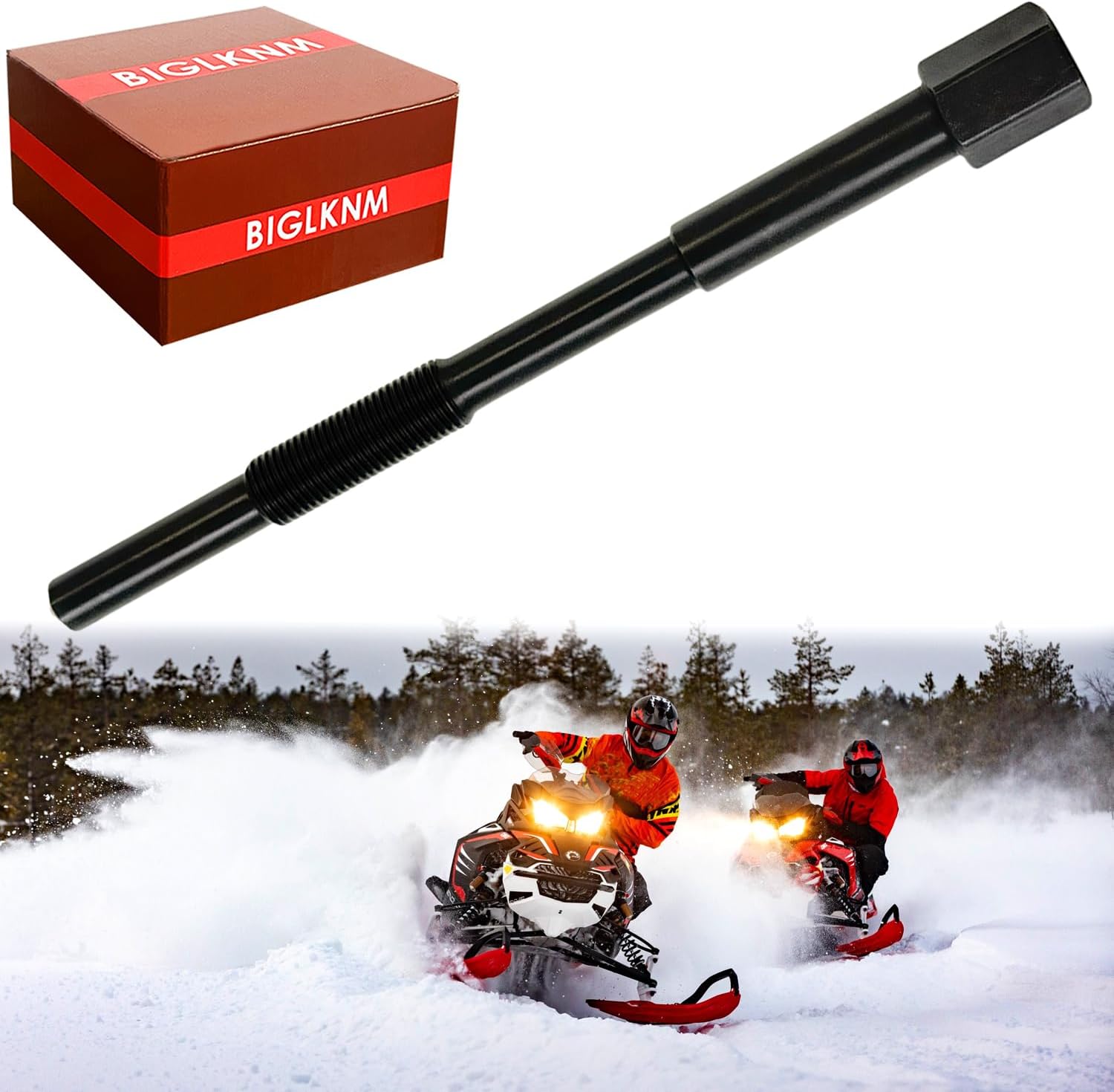 529022400 Primary Clutch Puller Compatible with 88-17 Ski-Doo Snowmobile Expedition Formula Freeride Grand Touring Summit 500 600 670 700 800 TRA Models 529000063
