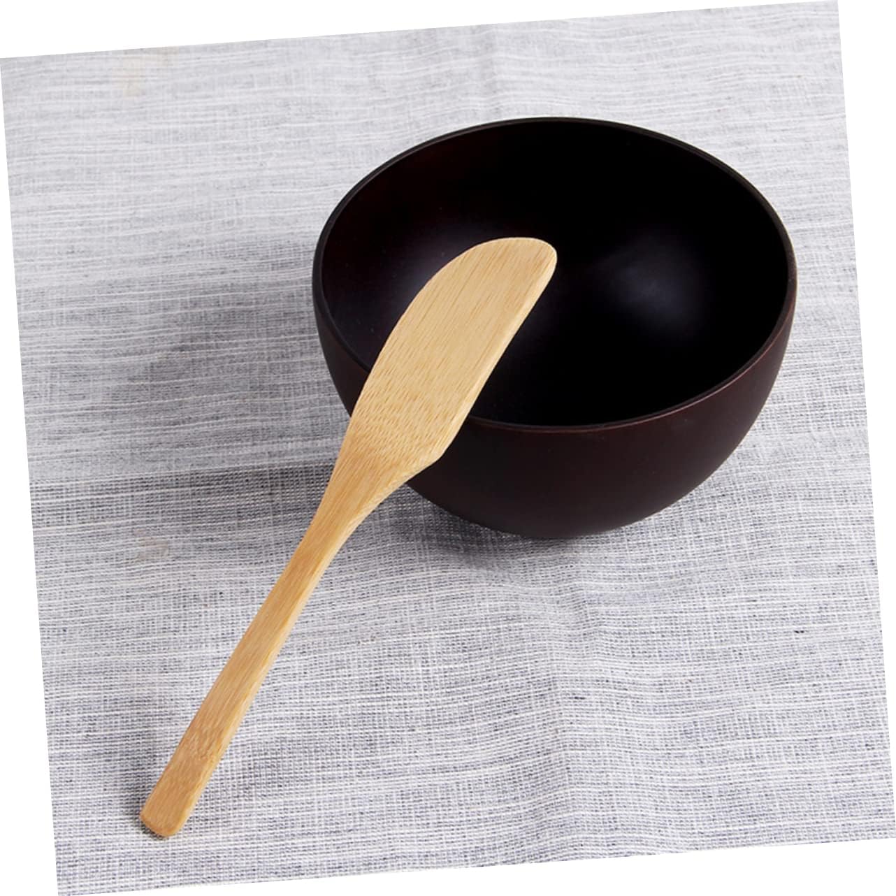 ABOOFAN 10pcs Bamboo Dumpling Filling Spoons Kitchen Tools for Spreading Cheese Butter Shovel Spoons for Cooking