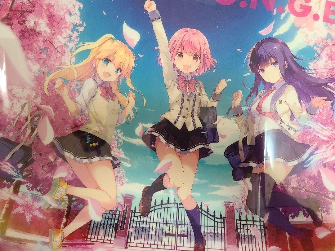 けいおん フレーム入り 3D ポスター イベント 記念 ko109 CC