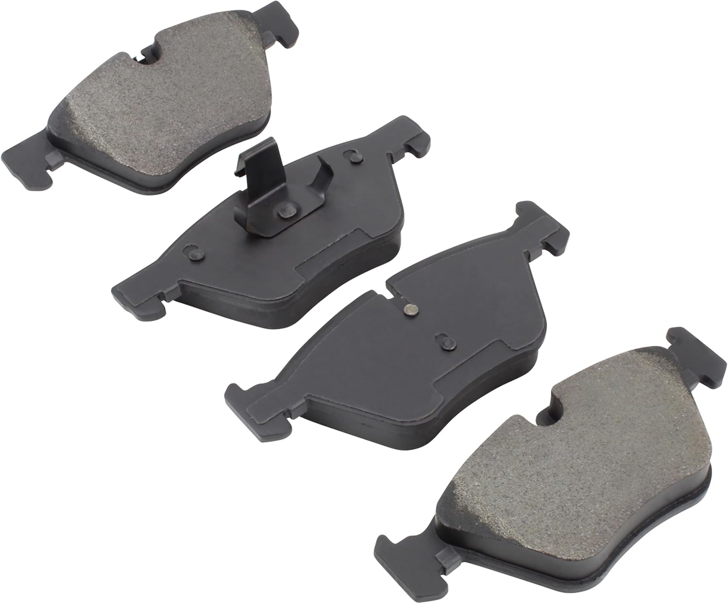 QUALITY-BUILT Front Semi-Metallic Brake Pads, QB 1000-1061M, Compatible with 2006-2016 BMW (125i,323i,325i,325xi,328i,328xi,330i,330xi,335xi,X1,Z4)