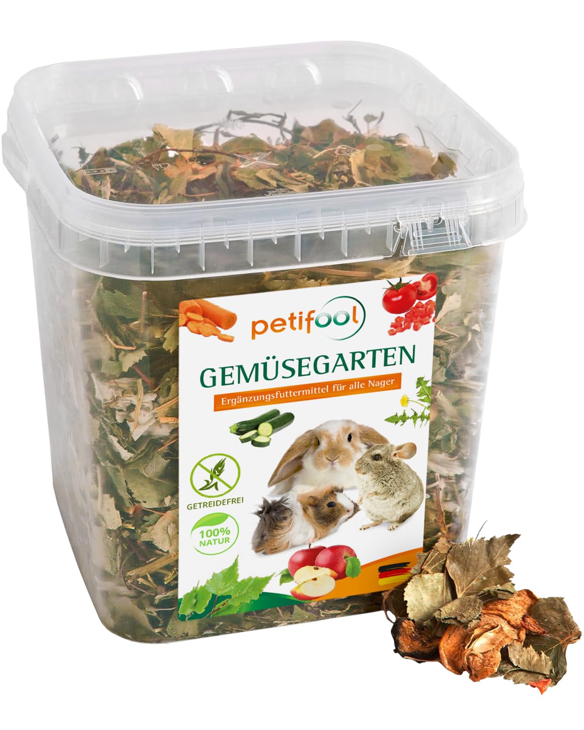 petifool, Vegetable Garden Rodent Lining - 530G, Green, 530 g (Pack of 1)