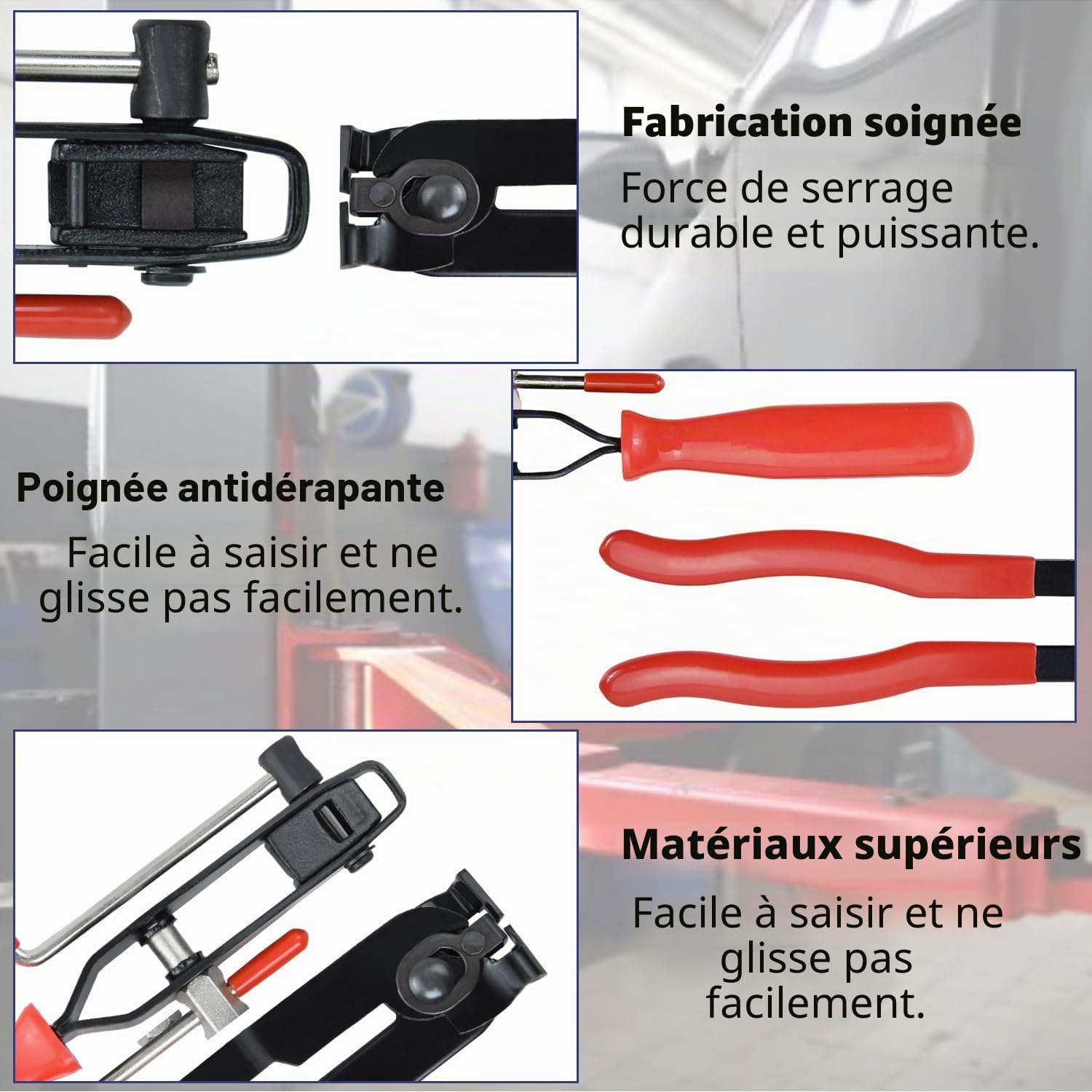 22 pièces pince collier cardan Colliers de gaine CV en acier inoxydable 304 | pour voitures, VTT, soufflet de cardan, tuyaux de carburant et systèmes de refroidissement