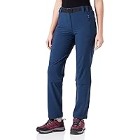 CMP - Pantaloni da Donna con Cerniera Lampo Blu W52