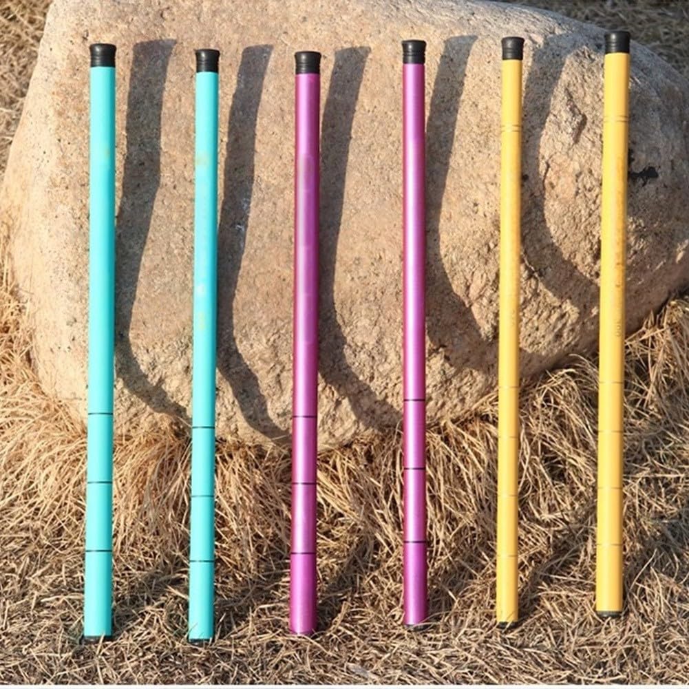 Caña de pescar telescópica de 40 cm, diseñada para la diversión familiar, material de fibra de vidrio para una gran experiencia de pesca