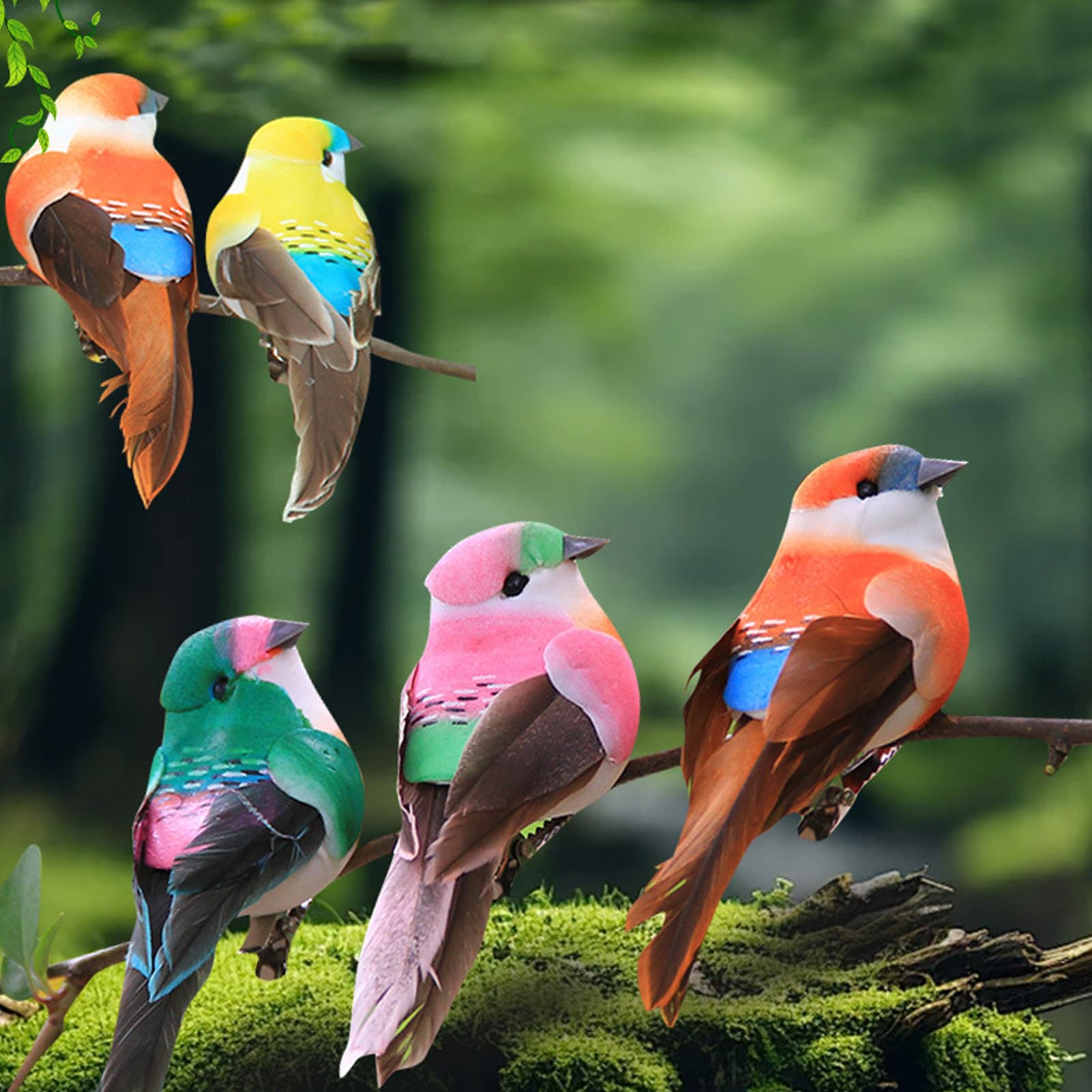 二羽の小鳥 Amazon.co.jp: クラフト用フォーム鳥 - クラフト用の小さな羽の鳥