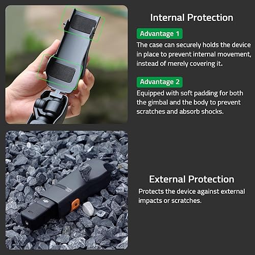 Miniatura 3 de Funda protectora para DJI Osmo Pocket 3 Accesorios, Osmo Pocket 3 GimbalLensProtector de pantalla