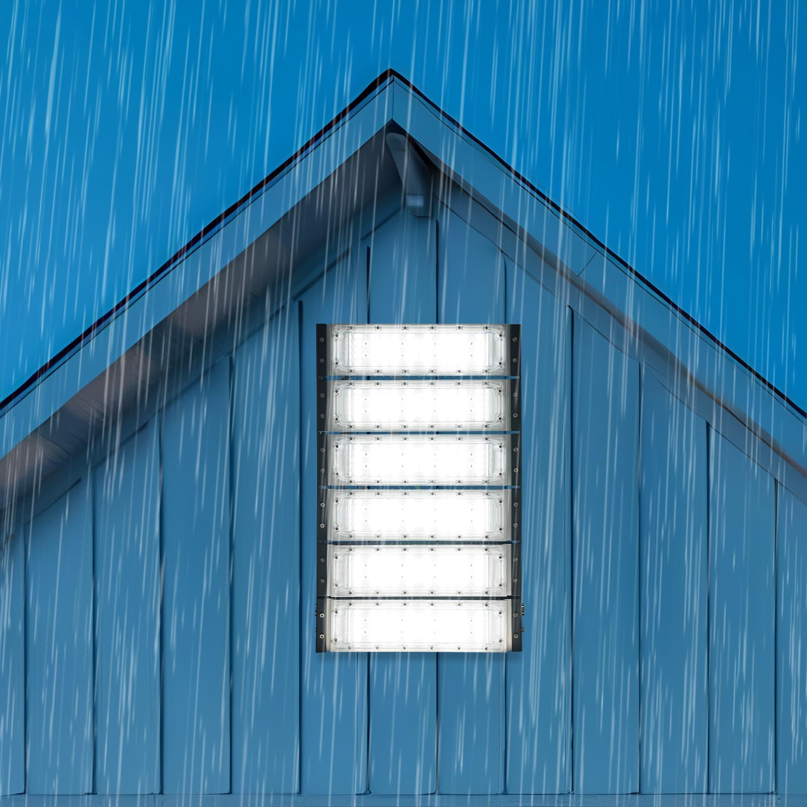 Draußen-Flutlicht,LED Flutlicht,LED-Stadion-Flutlicht Lampensockel kann um 180° gedreht werden,Wasserdichtes Flutlicht