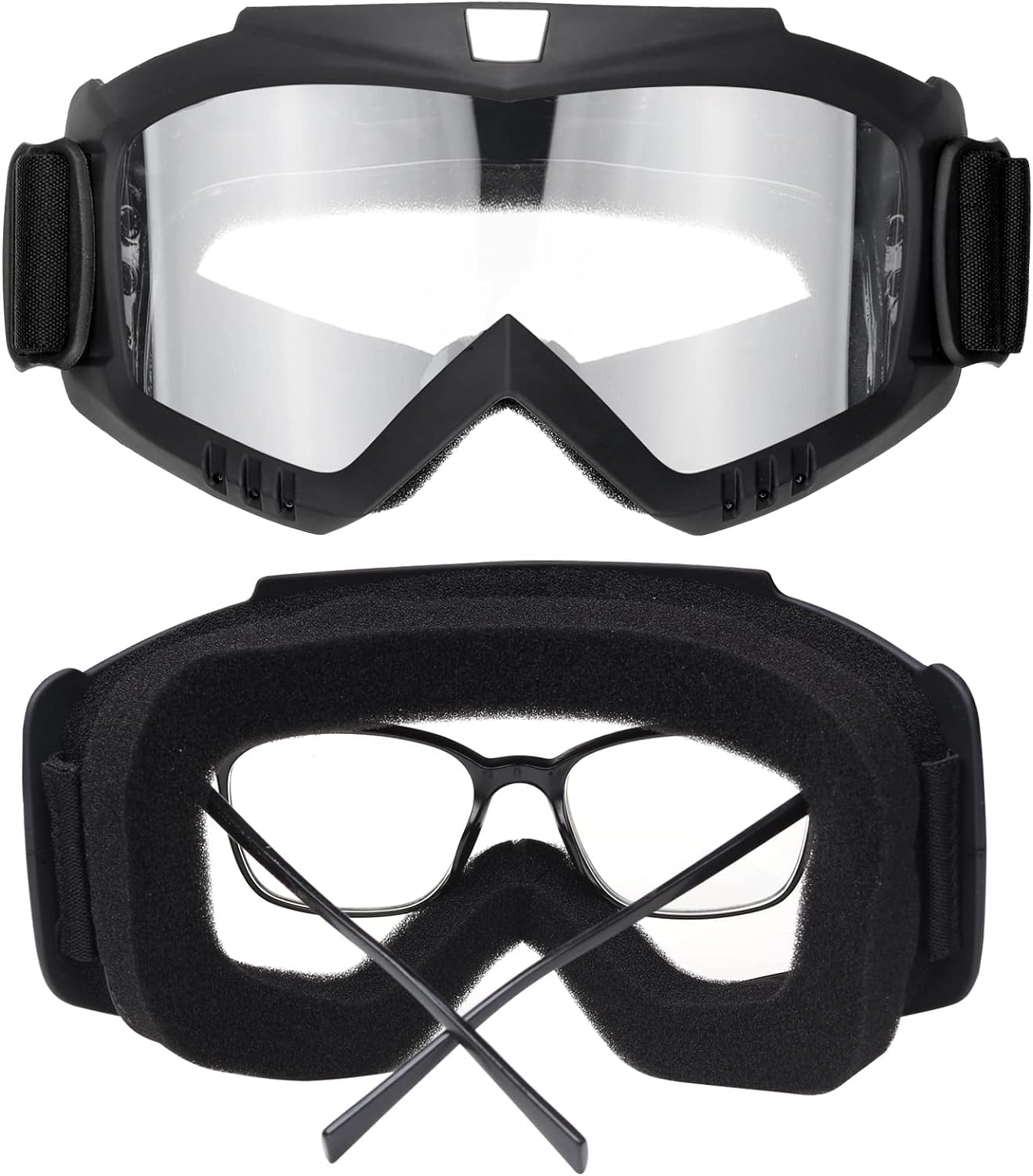 Máscara táctica Airsoft Gear Airsoft, casco con gafas desmontables, casco de Paintball PJ Fast con soporte frontal NVG y riel lateral