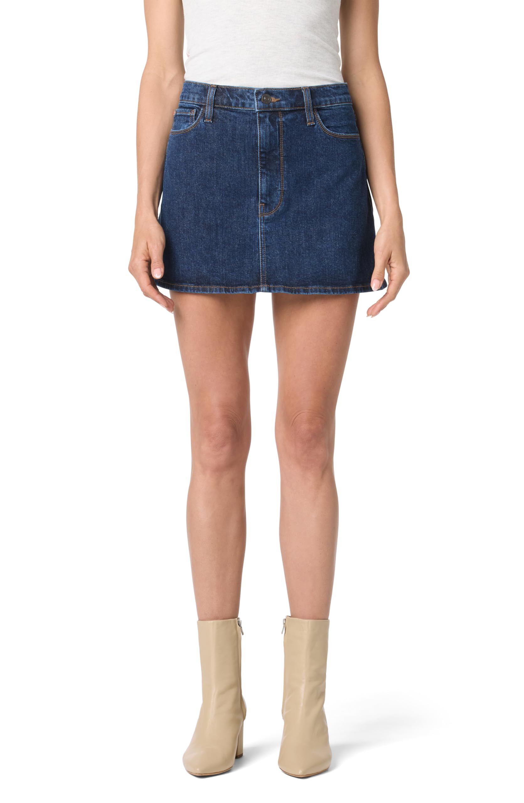 HUDSON Womens Denim Mini Skirt