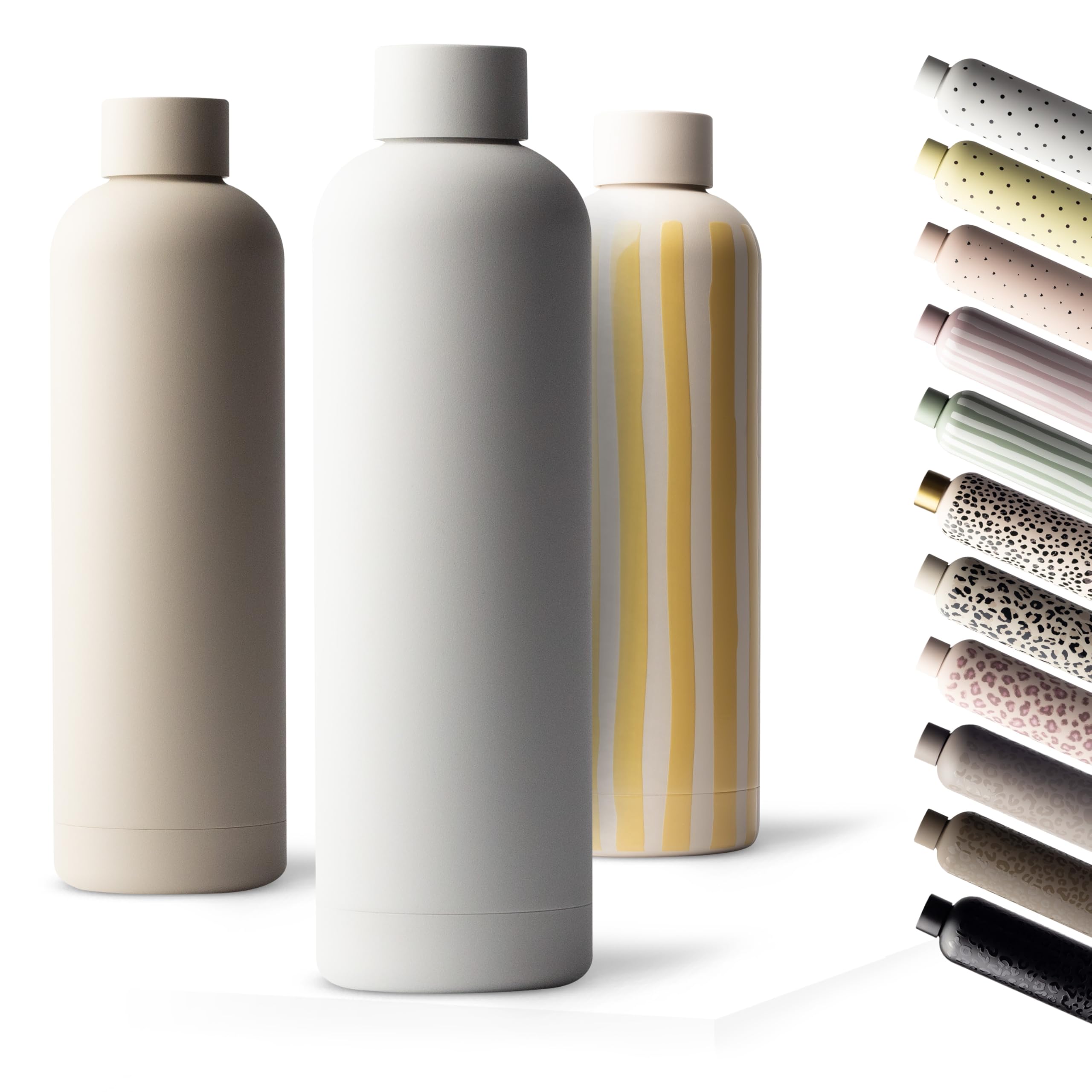 MAMEIDO Insulated Water Bottle 750 ml (Whipped Cream) โ image 1