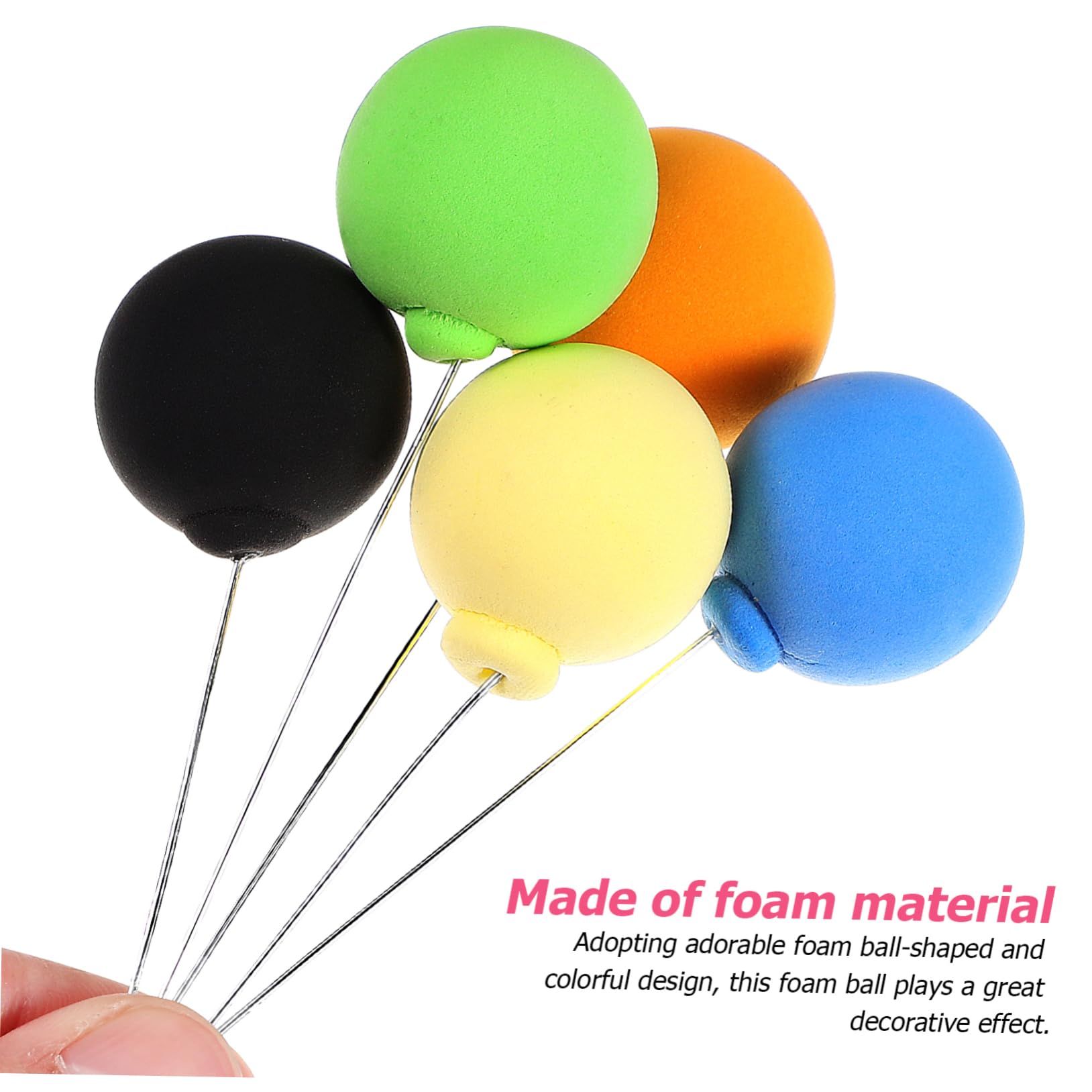 SOIMISS Décoration Gâteau en Boules de Mousse 30 Pièces, Forme Ballon