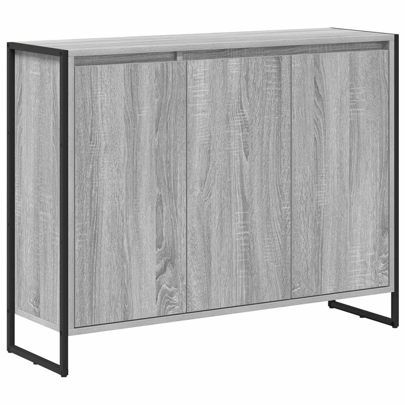 SYDE Armadio ausiliare grigio sonoma, 96,5 x 30 x 75 cm