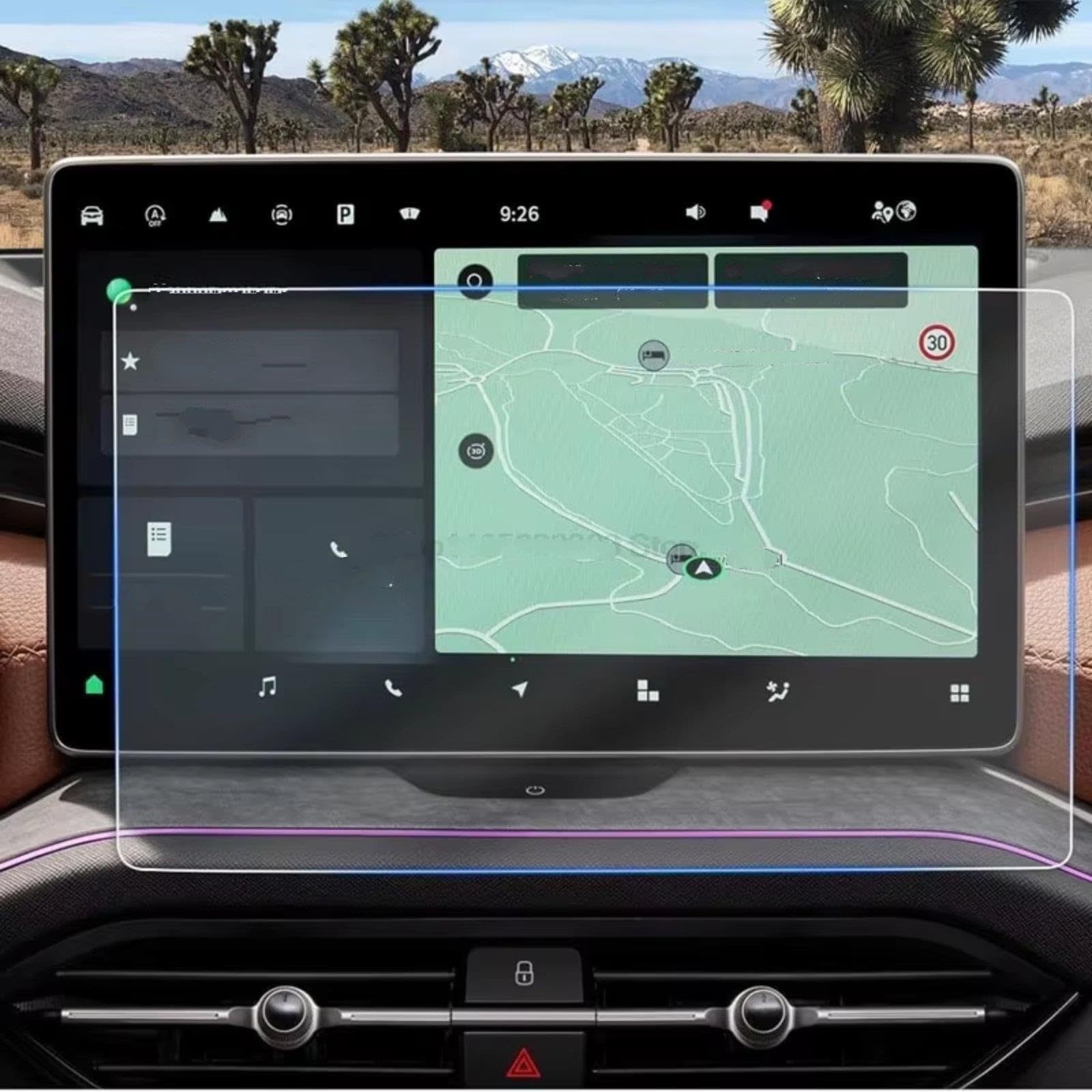 Auto-Navigationsbildschirmfolie Für Skoda Für Kodiaq II 2024 2025