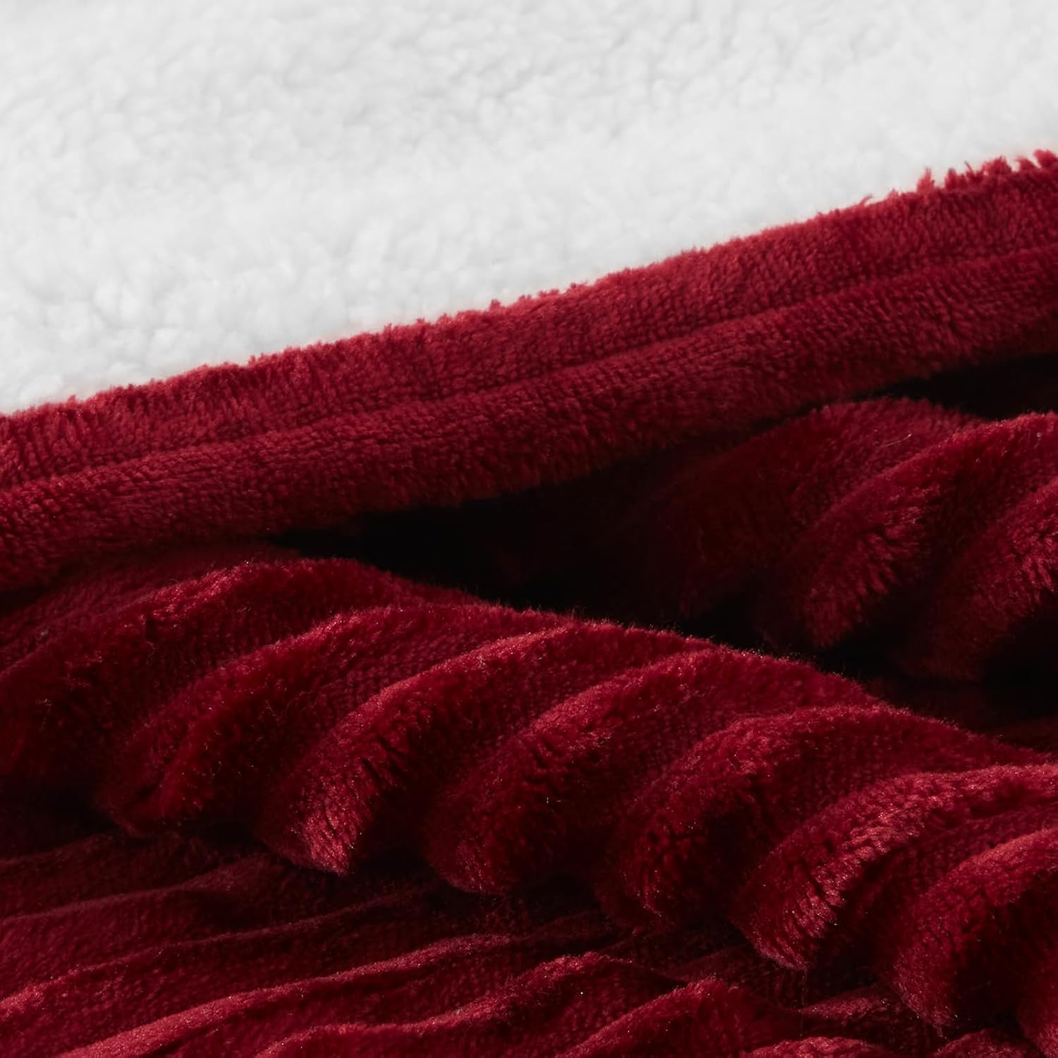 Westinghouse Heated Throw Blanket, Soft Flannel Sherpa Electric Blanket with 6 Heating Levels & 2-10 Hours Auto Shut Off, Fast Heating & ETL Certification, 50x60 Inch, Red - Image 9