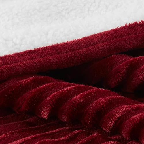 Miniatura 9 de Westinghouse Manta térmica, manta eléctrica Sherpa de franela suave con 6 niveles de calefacción y apagado automático de 2 a 10 horas, calentamiento