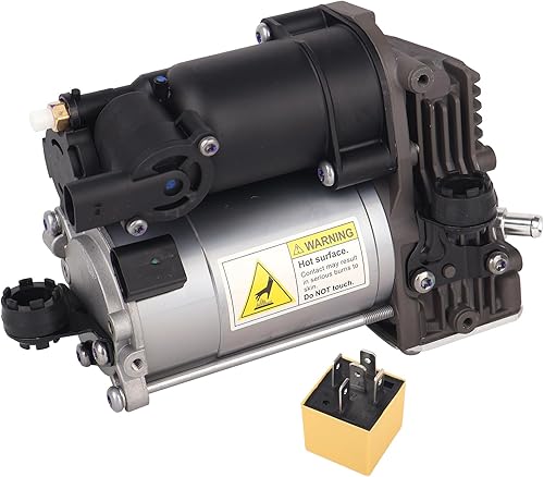 PAROD 1643201204 Bomba de compresor de suspensión neumática apta para 07-09 Mercedes-Benz GL320, ML320,10-12 GL350, 07-12 GL450, 08-12 GL550, 06-11