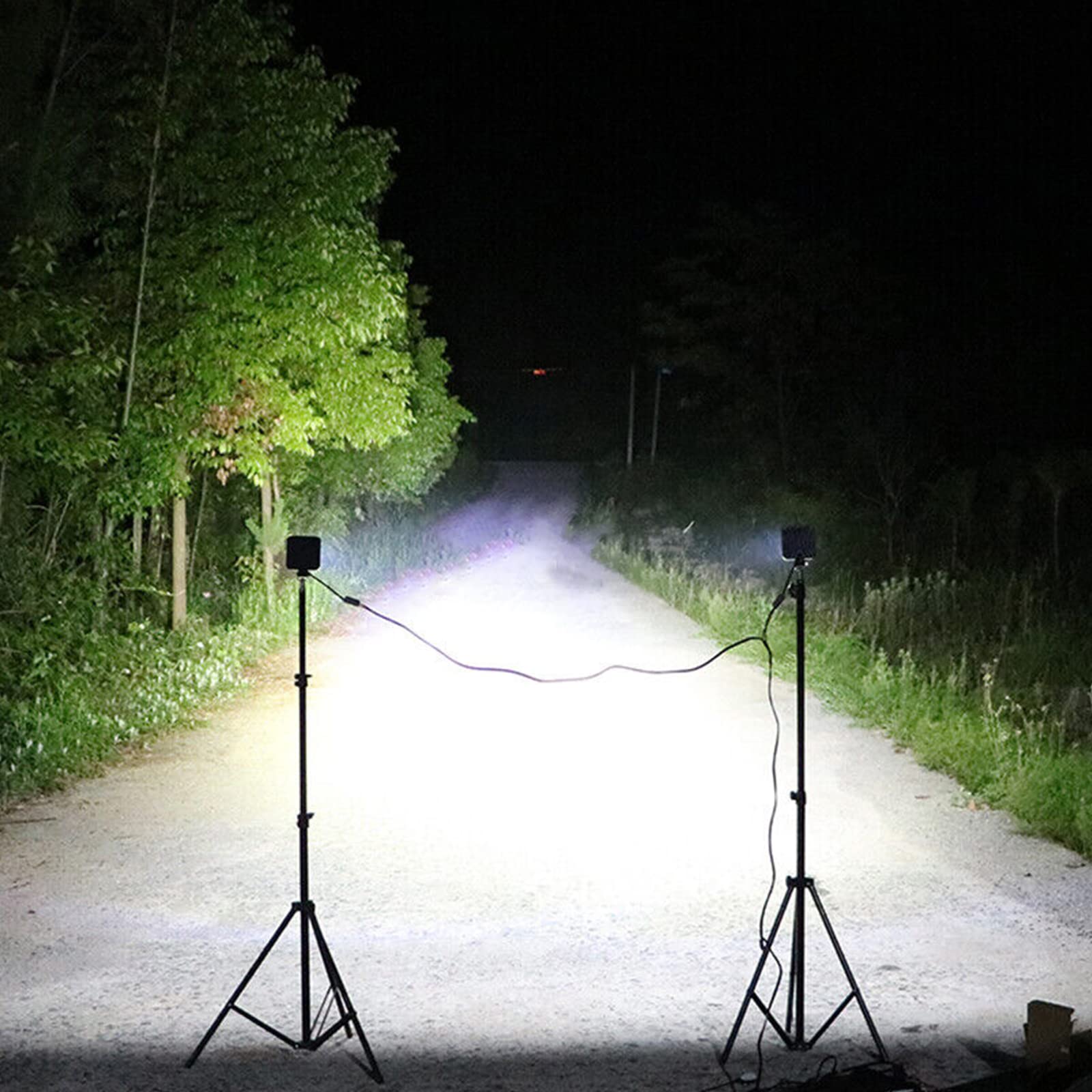 PICAA 10 szt. 48 W LED światło robocze 10 cm wiązka punktowa Offroad lampa czołowa robocze do samochodów ciężarowych traktorów SUV UTV ATV 12-24 V 6000 K IP67