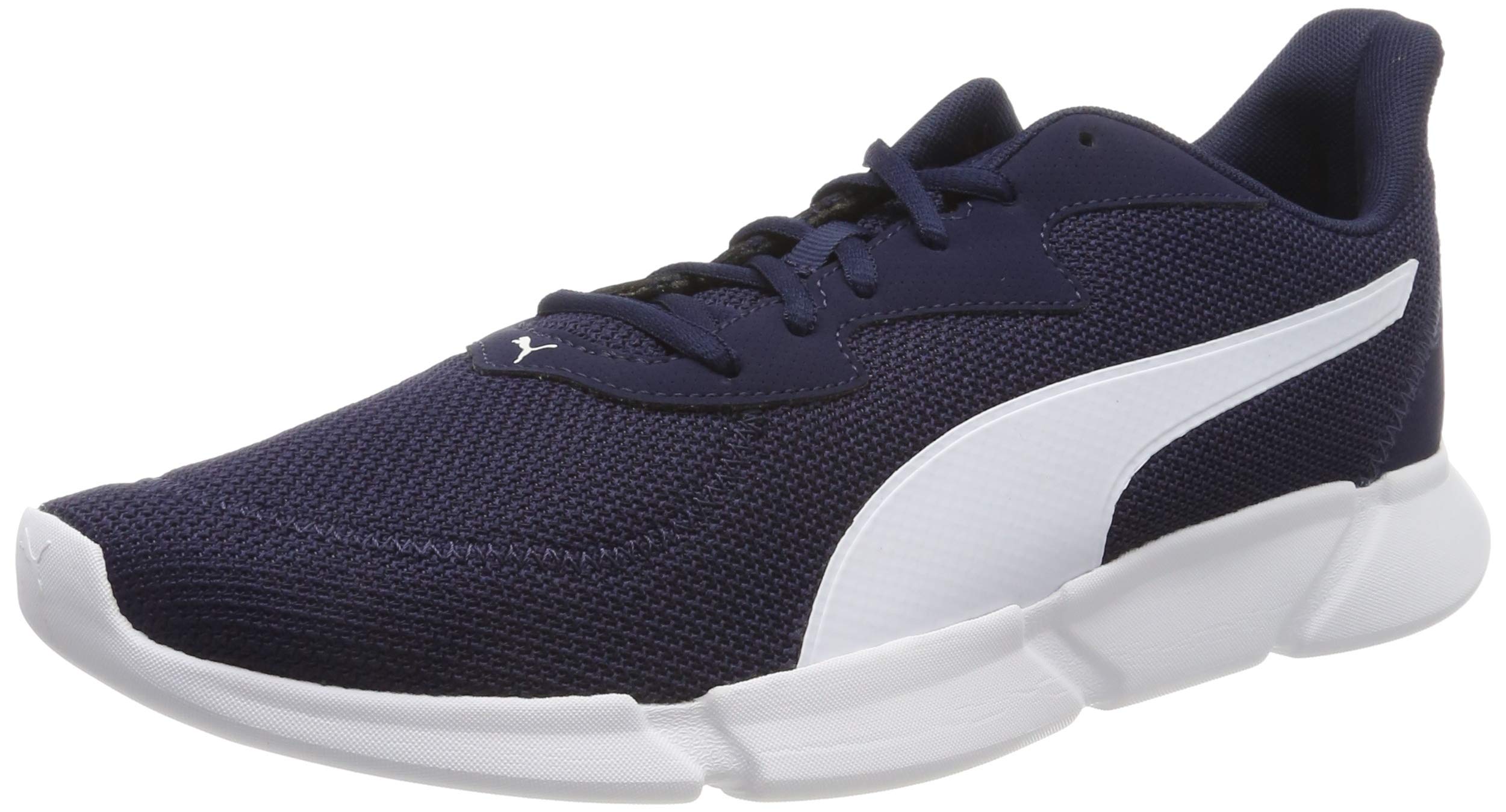 PUMA Unisex INTERFLEX Runner Peacoat-Puma White