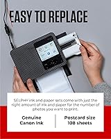 Vista 5 de Canon RP-108 - Juego de tinta y papel, compatible con Selphy CP910/CP820/CP1200/CP1300