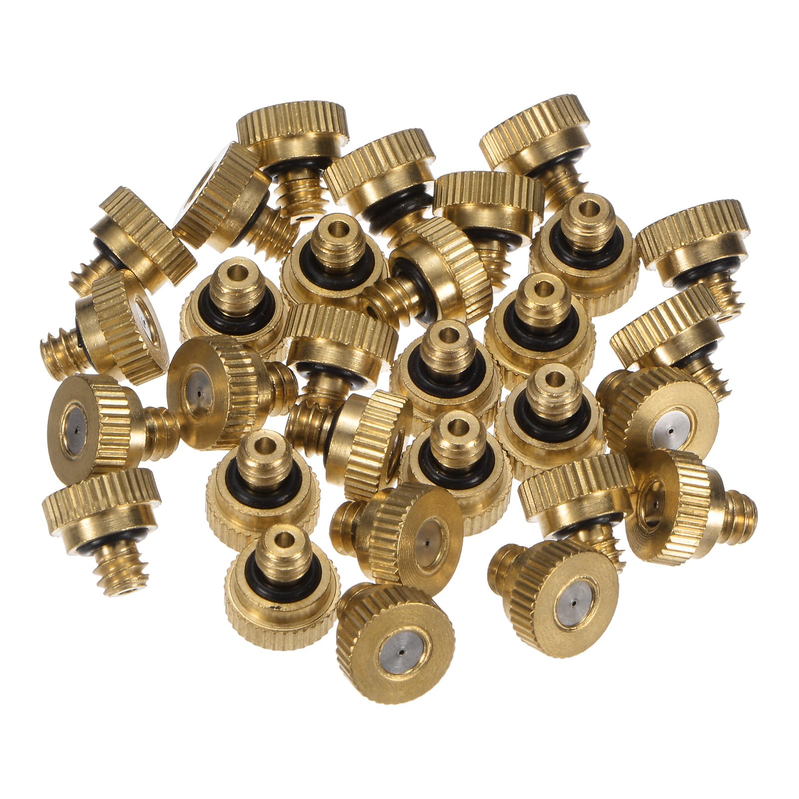 SUPERFOG - Lot De 20 Buses En Laiton Pour Systèmes De Brumisation. Filetage Compatible Avec 99 Des Systemes Orifice De 03 Mm 87273385