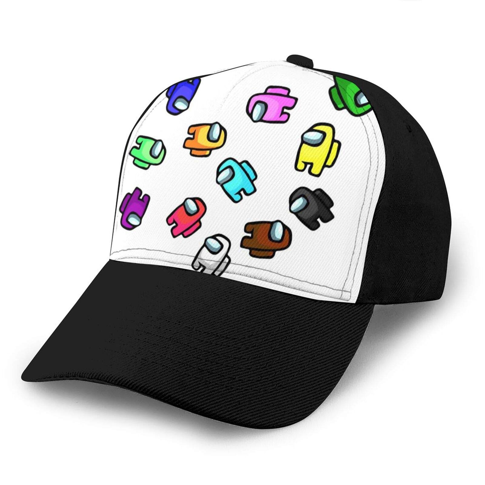 Among Us Game Fashion Bf Wind Baseball Cap, Balaclava, Hip-Hop Sun Hat Sun Protection Cap, Among us hat，Unisex