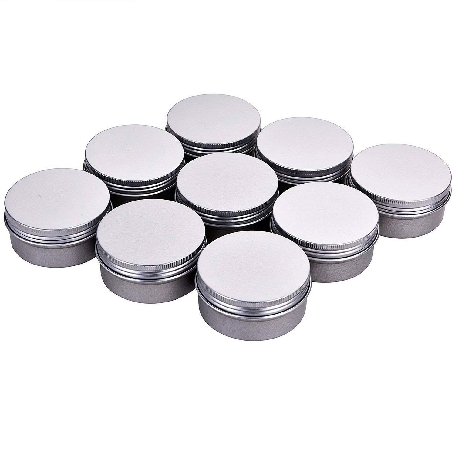 Lata De Aluminio Tarro De Lata De ALata De Aluminio Redonda Vacía