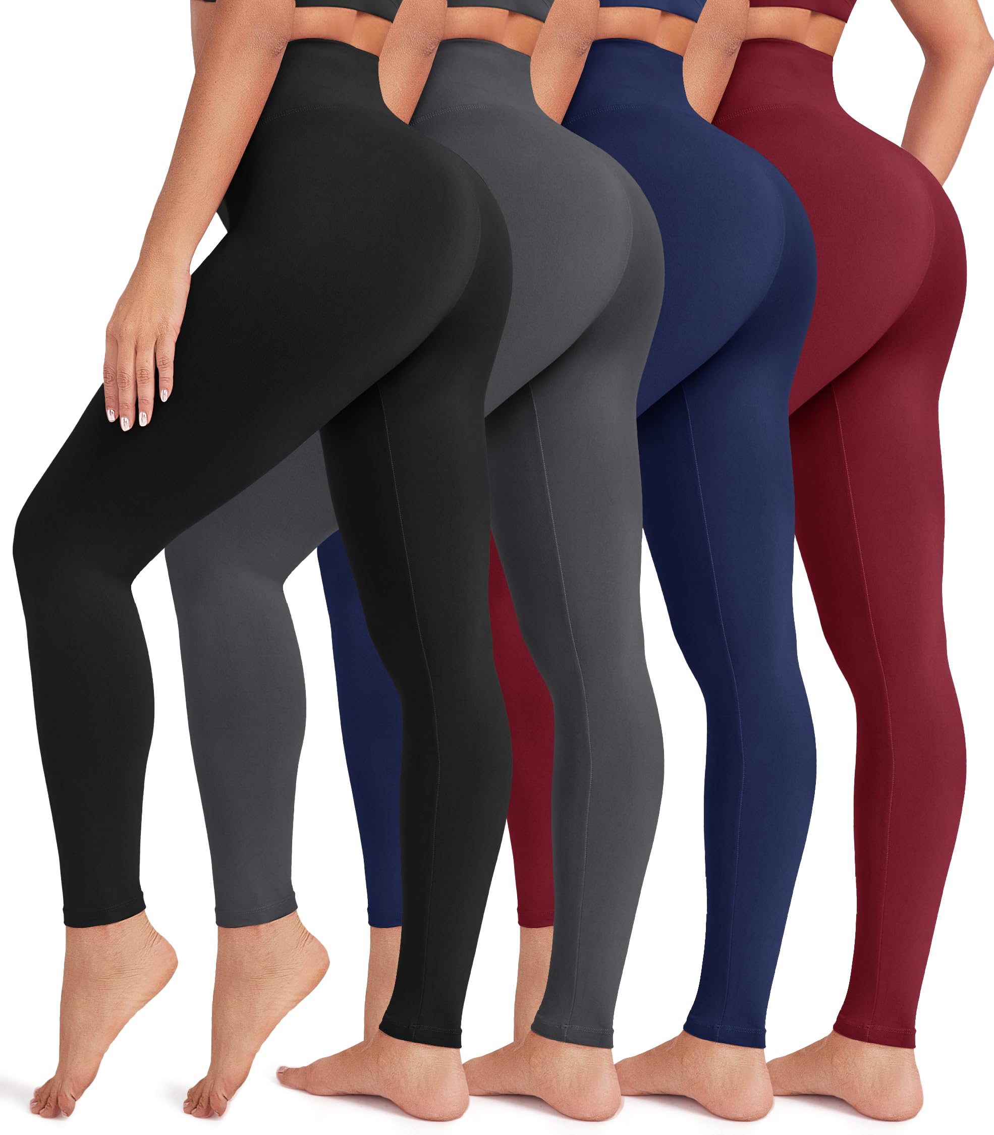 VALANDY Creamlush 4 Pack Leggings