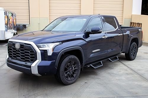 Miniatura 4 de Magnum RT Gen 2 - Escalones de aleación de acero texturizado negro - 22-25 Toyota Tundra CrewMax Cab