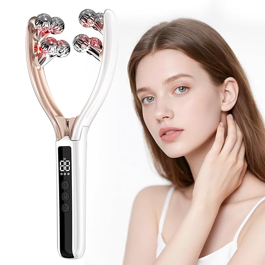 Doge&Vollar Face Massager Tool Wireless, Shaper & Slimmer Device - Lifting & Firming, Reduces Fine Lines, Rechargeable for Home & Travel Use