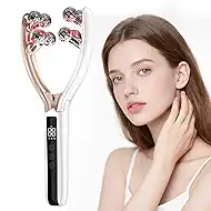 Doge&Vollar Facial Massager Face and Neck | Shaper & Slimmer for Women | Korean Skin Care | Lymphatic Contour Face Brush Face Roller Lymphatic Drainage | Rechargeable for Home & Travel Use