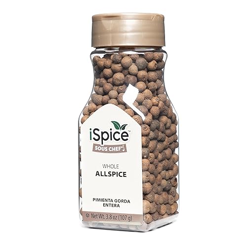 iSpice Premium Allspice Entero todo uso especias esenciales de cocina todo natural 36 oz 104 g