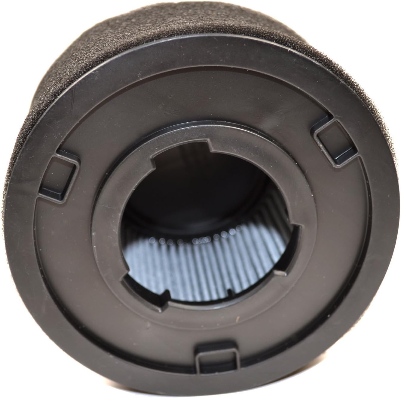 HQRP Inner & Outer Circular Filter Set compatible with Bissell 1240 12B1 68C7 PowerForce Helix Turbo, PowerGroom 98N4, PowerTrak 2083, CleanView 22C1 series Bagless Upright Vacuums, Style 9/10