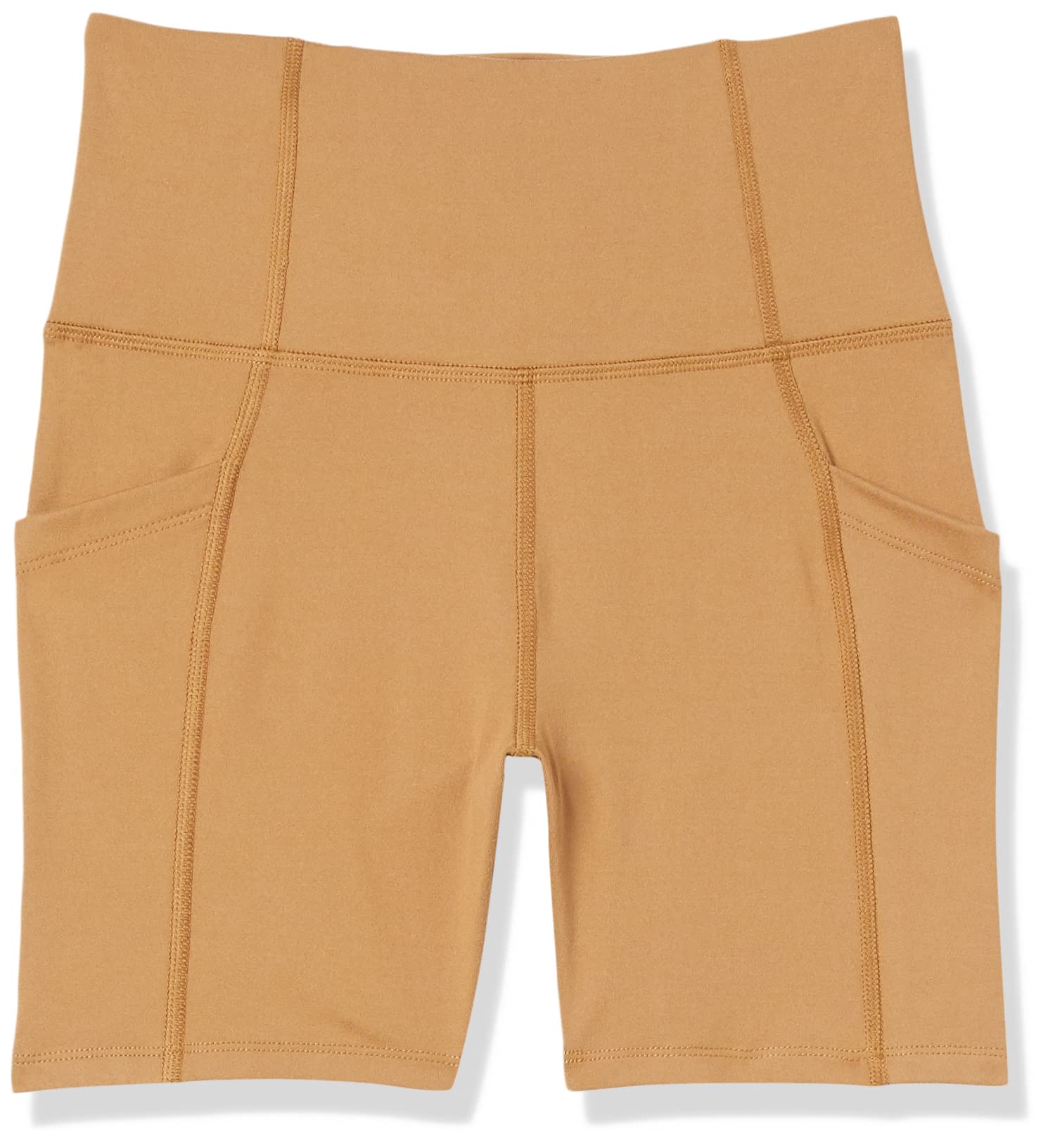 Core 10 Pantaloncini da Yoga con Bottino a Vita Alta con Tasca Laterale da 12,7 cm e vestibilità Aderente Donna